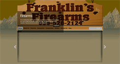 Desktop Screenshot of franklinsfirearms.com